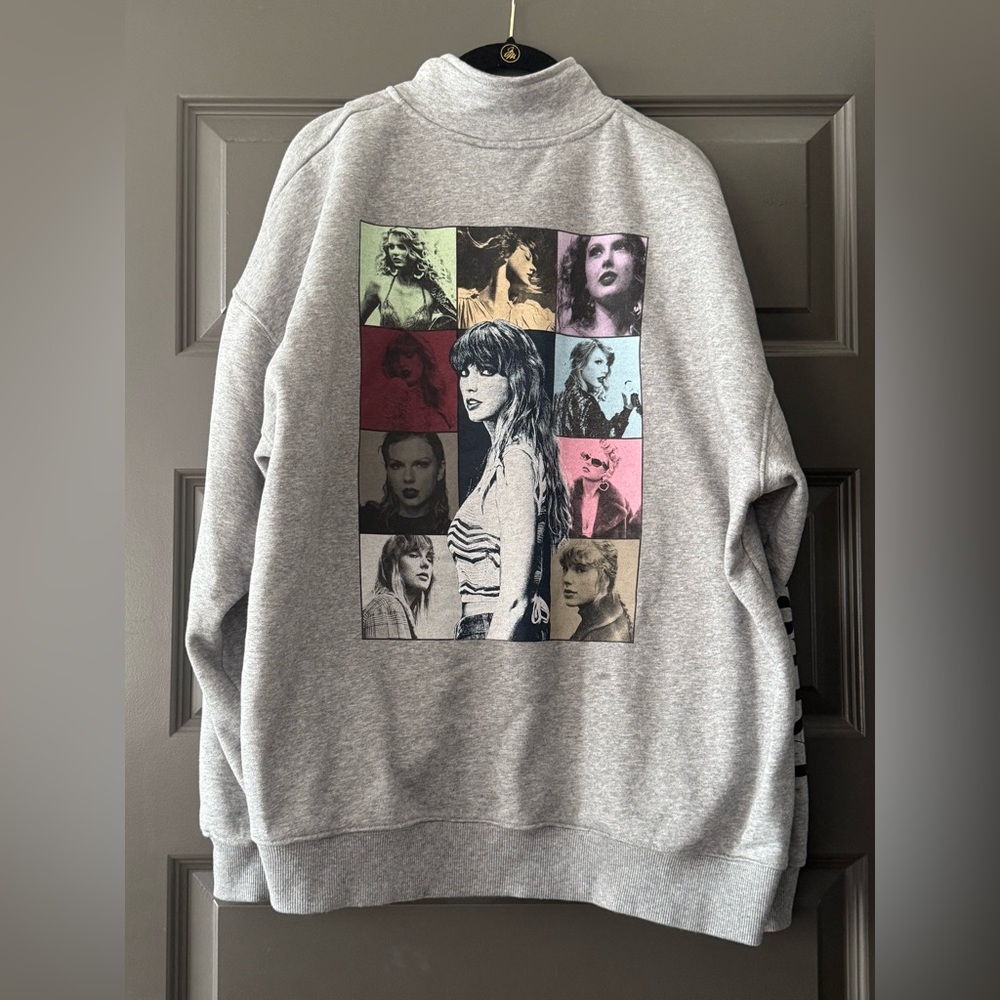 Taylor Swift Eras Tour Quarter Zip- size XL